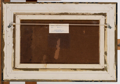 Alan Douglas Baker (1914-1987) Large Original Oil on Board 'Daisies' 19cm x 34.5cm