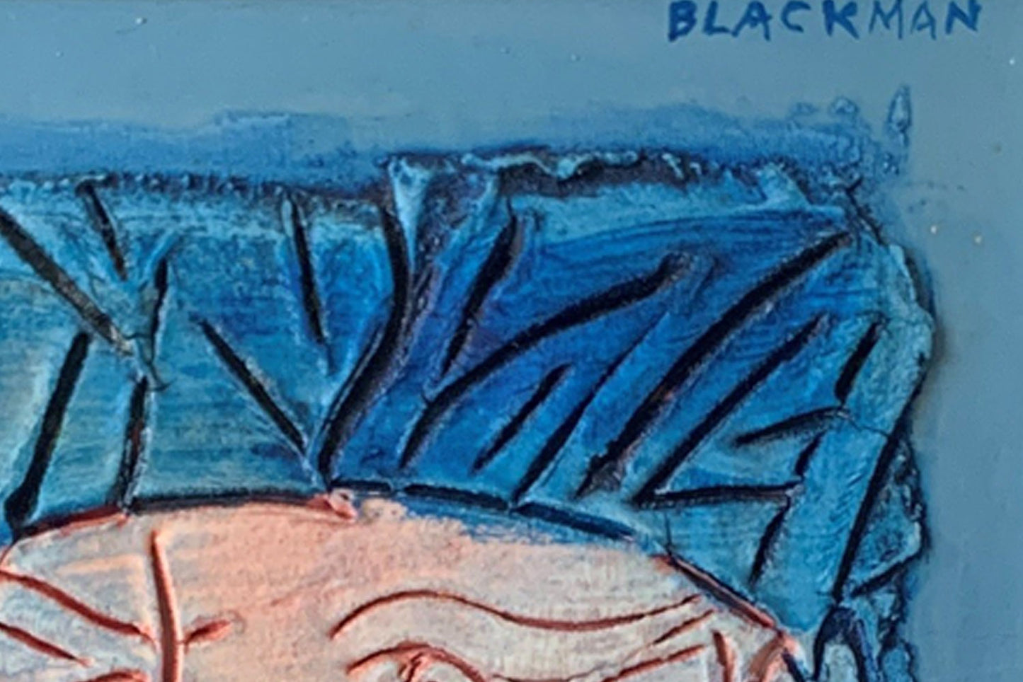 Charles Blackman (1928-2018) Original Mixed Media Painting 'Demeter' 21cm x 16cm