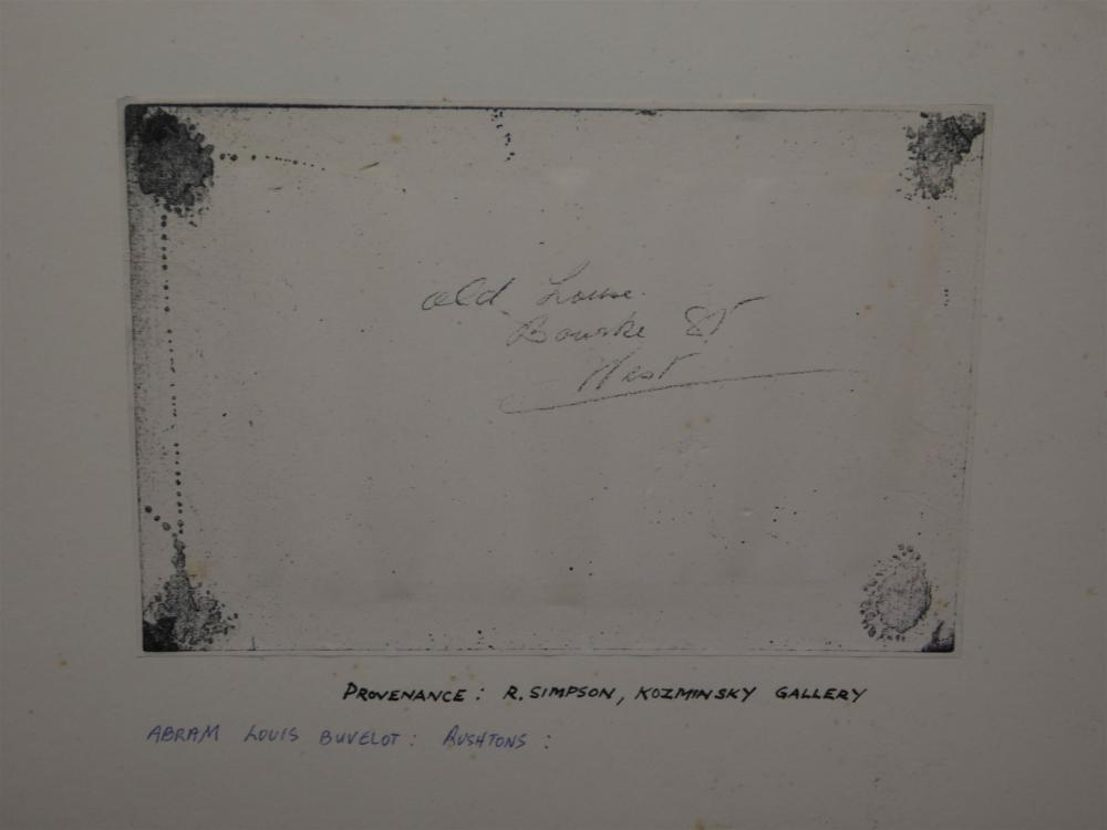 Louis Buvelot (1814-1888) Original Watercolour Painting 14.5cm x 22cm