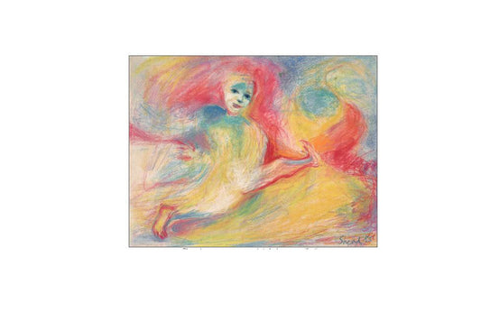 Garry Shead (1942 - ) Original Pastel on Paper 49cm x 64.5cm