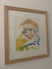 Adam Cullen (1965 - 2012) 'David Wenham I', Original Watercolour 33cm x 26cm