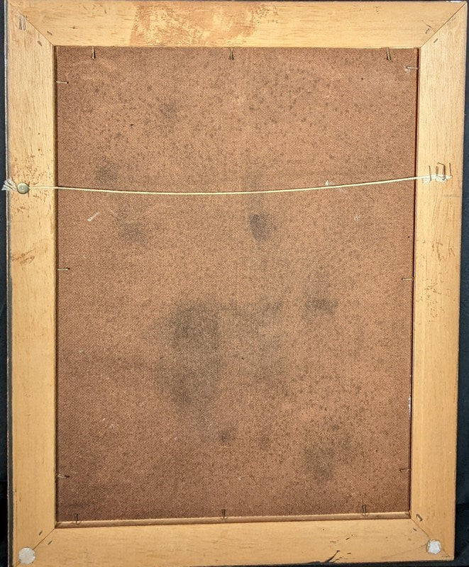 Peter Browne (1947-) Original Painting on Board 40cm x 30cm
