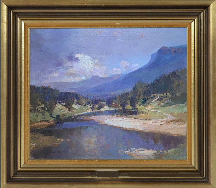 William Rubery Bennett (1893-1987) Large Original Oil on Canvas 37cm x 45cm