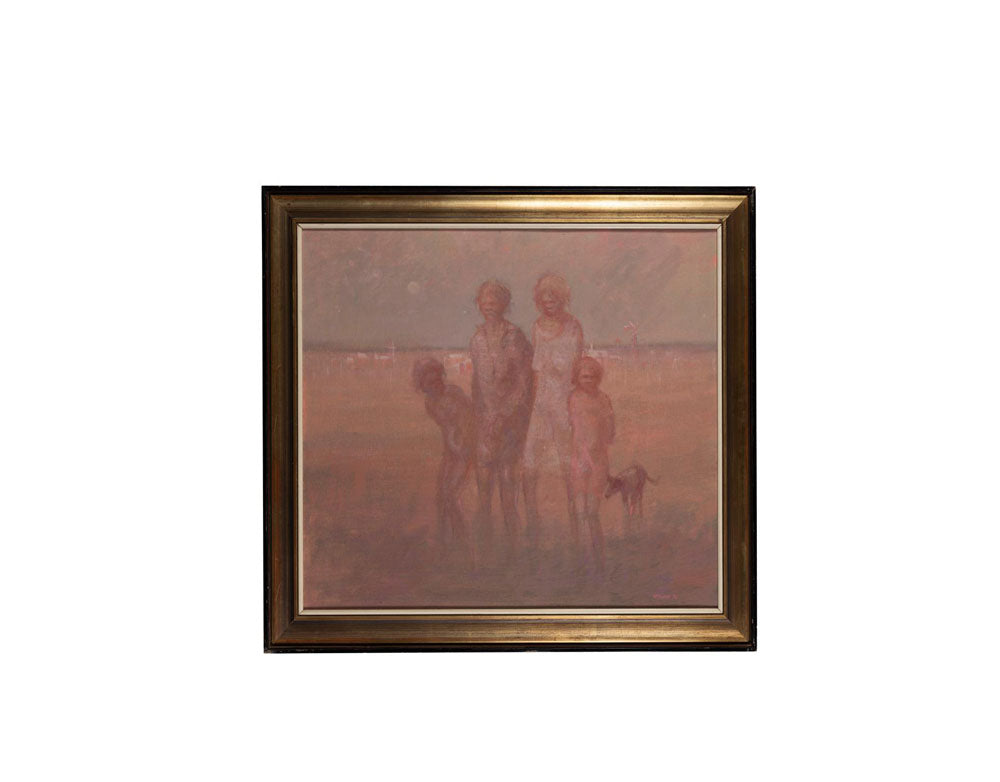 Thomas McAulay (B.1946), Original oil on canvas on board 62.5cm x 75cm