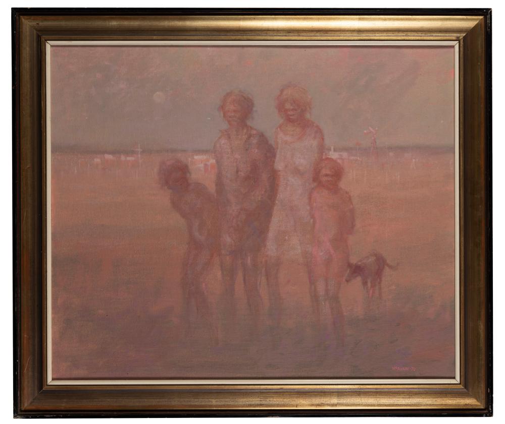 Thomas McAulay (B.1946), Original oil on canvas on board 62.5cm x 75cm