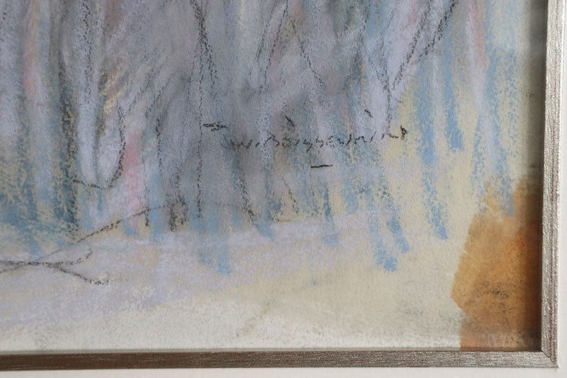 William Boissevain (b.1927) Large Original Pastel Drawing 74cm x 55cm