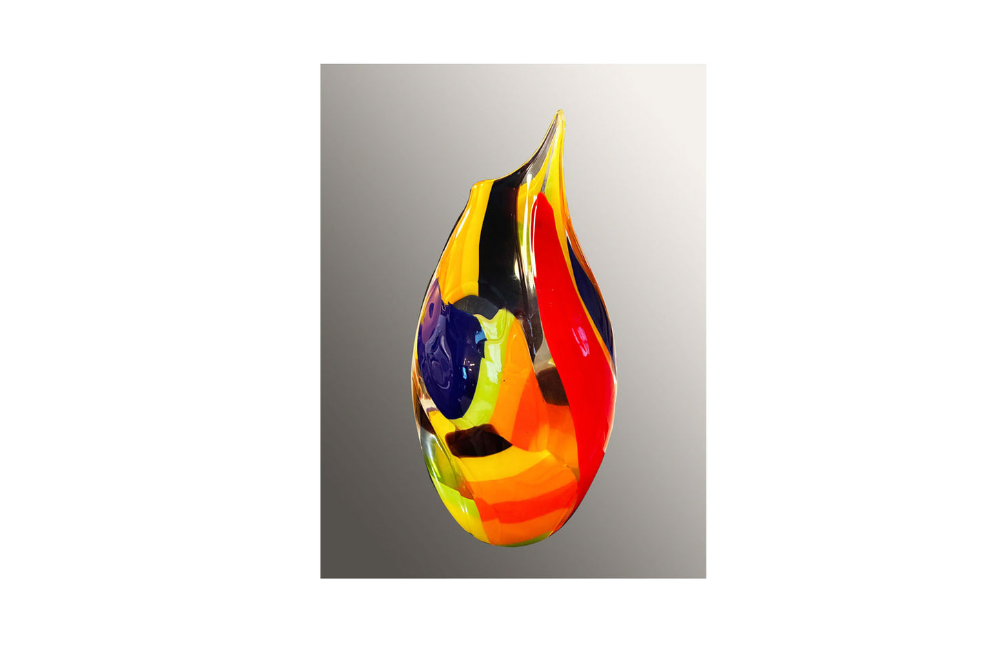 Afro Celotto (Italian, b.1963) Murano, Italy - Original Signed 'Schiavon Glass' 38cm