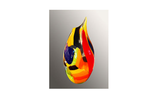 Afro Celotto (Italian, b.1963) Murano, Italy - Original Signed 'Schiavon Glass' 38cm
