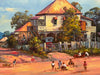 D'Arcy Doyle (1932-2001) XLarge Original Oil Painting 'Play Before the Storm' 50cm x 60cm w/COA