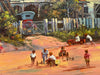 D'Arcy Doyle (1932-2001) XLarge Original Oil Painting 'Play Before the Storm' 50cm x 60cm w/COA