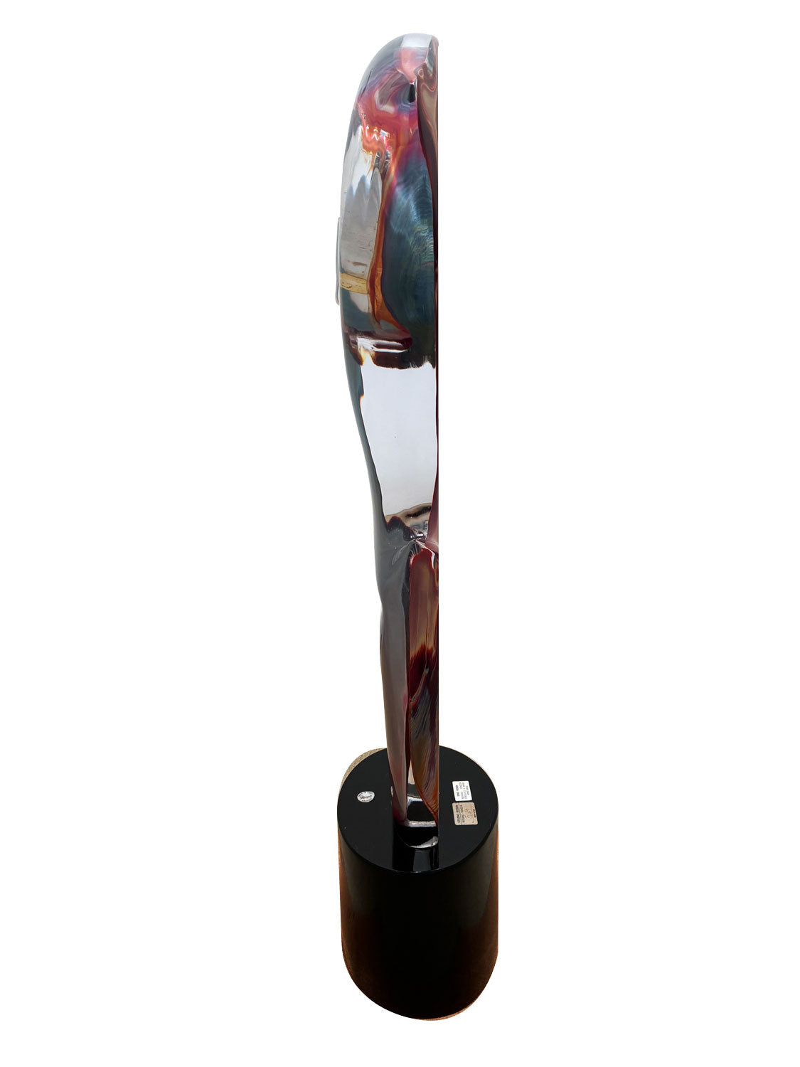 Dino Rosin (Italian, b. 1948) Murano, Italy Large Glass Sculpture 'Relax' 76.5cm