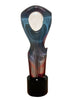 Dino Rosin (Italian, b. 1948) Murano, Italy Large Glass Sculpture 'Relax' 76.5cm