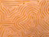 George (Hairbrush) Tjungurrayi (c1943-) Original Aboriginal Painting 'Tingari' 98.5cm x 58.5cm