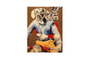 Gillie and Marc - Large Original Enamel Painting on Canvas - 120cm x 89.5cm