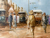 John Guy (1944-2000) Original Oil Painting On Board 'Victoria in Adelaide' 30.5cm x 40.5cm