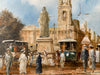 John Guy (1944-2000) Original Oil Painting On Board 'Victoria in Adelaide' 30.5cm x 40.5cm