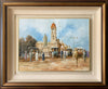 John Guy (1944-2000) Original Oil Painting On Board 'Victoria in Adelaide' 30.5cm x 40.5cm