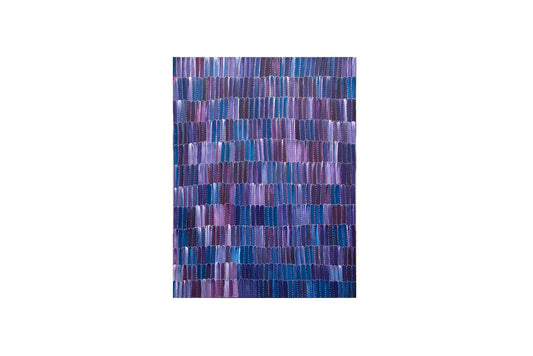 Jeannie Mills Pwerle (1965 - ) Original Aboriginal Painting on Canvas 'Bush Yam' 94.5cm x 71.5cm