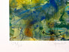 John Olsen, (1928-2023) Limited Edition Giclee Print Titled 'Spoonbill and Frogs' 46cm x 42.7cm