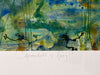 John Olsen, (1928-2023) Limited Edition Giclee Print Titled 'Spoonbill and Frogs' 46cm x 42.7cm