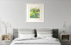 John Olsen, (1928-2023) Limited Edition Giclee Print Titled 'Spoonbill and Frogs' 46cm x 42.7cm