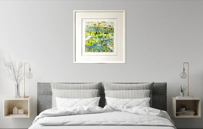 John Olsen, (1928-2023) Limited Edition Giclee Print Titled 'Spoonbill and Frogs' 46cm x 42.7cm