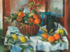 Margaret Olley, (1923-2011) XLarge Limited Edition Giclee Print "Basket Of Oranges, Lemons And Jug" 100cm x 75cm