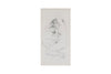Norman Lindsay (1879-1969) Original Signed Pencil Drawing on Paper 'Angelina' 31.5cm x 16cm