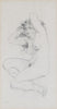 Norman Lindsay (1879-1969) Original Signed Pencil Drawing on Paper 'Angelina' 31.5cm x 16cm