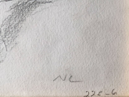Norman Lindsay (1879-1969) Original Signed Pencil Drawing on Paper 'Repose' 19.5cm x 15cm