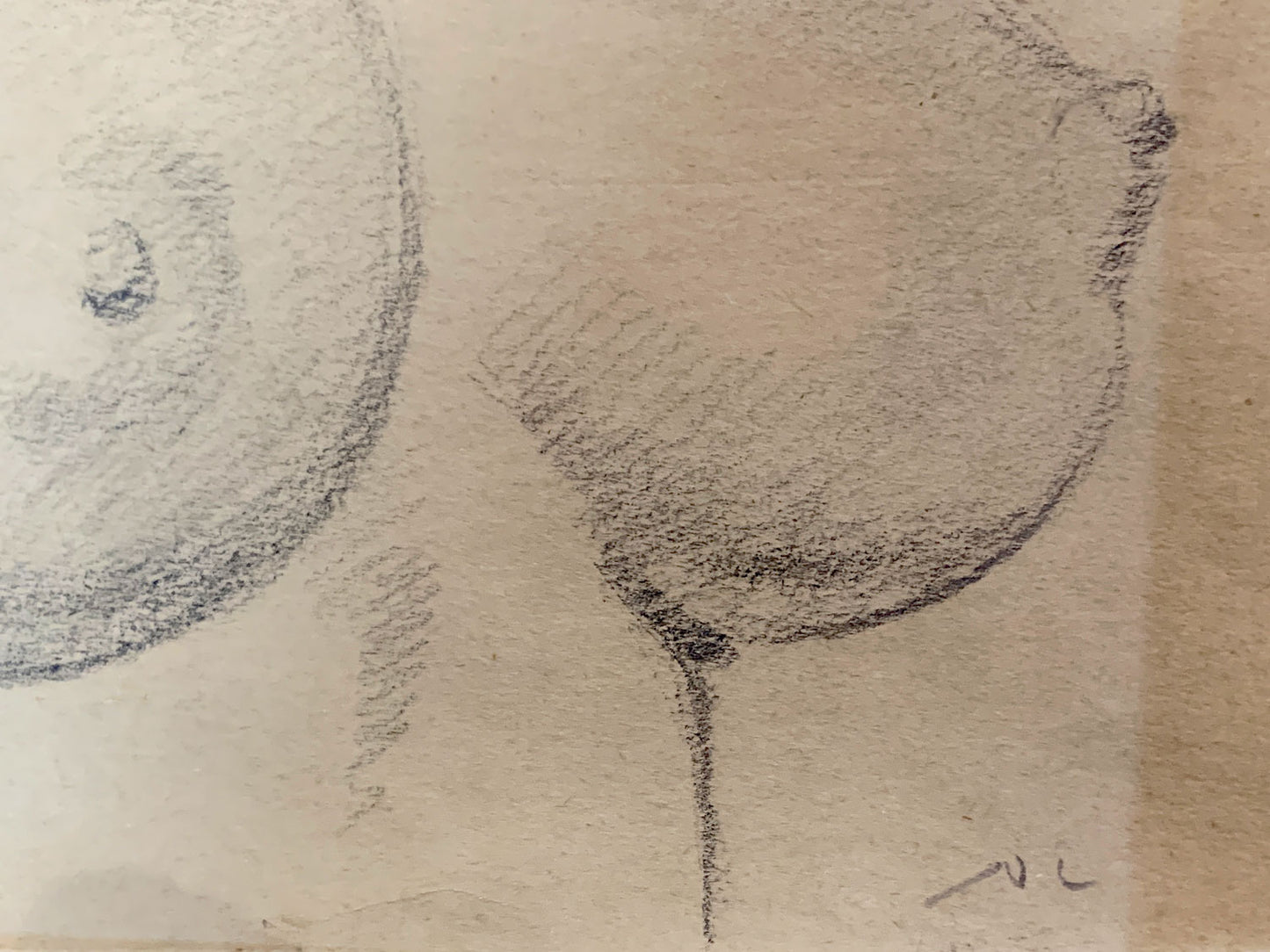 Norman Lindsay (1879-1969) Large Original Signed Pencil Drawing 'Rita Lee' 44cm x 34cm