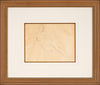 Norman Lindsay (1879-1969) - Large Original Pencil Drawing on Paper 26.5cm x 35cm COA