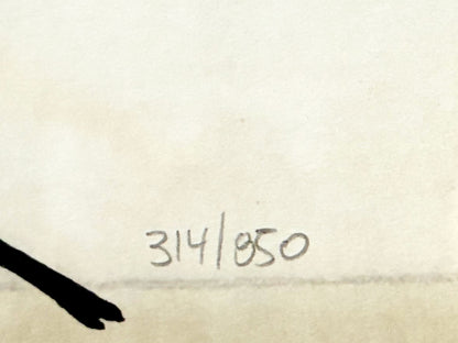 Theodor Geissel (Dr Seuss) (1904-1991) Original Limited Edition Print "The Cat that Changed the World"  94cm x 69cm