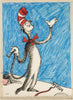 Theodor Geissel (Dr Seuss) (1904-1991) Original Limited Edition Print "The Cat that Changed the World"  94cm x 69cm