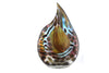 Afro Celotto (Italian, b. 1963) Murano, Italy Battuto Coppia Fissa Glass Vase