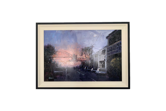 Herman Pekel (b.1956) "The Rocks" Oil on Board 60cm x 90cm