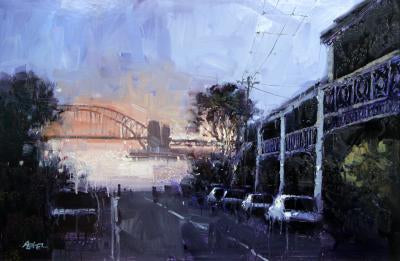 Herman Pekel (b.1956) "The Rocks" Oil on Board 60cm x 90cm