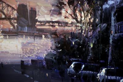 Herman Pekel (b.1956) "The Rocks" Oil on Board 60cm x 90cm