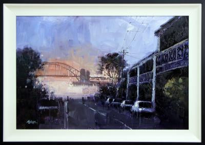 Herman Pekel (b.1956) "The Rocks" Oil on Board 60cm x 90cm