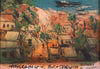 Pro Hart (1928-2006) - Large Original Oil Painting On Board 'Gulnare, Port Darwin' - 33cm x 25cm