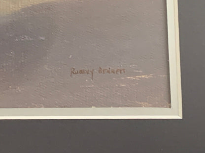 William Rubery Bennett (1893-1987) Original Oil on Board 17cm x 14cm