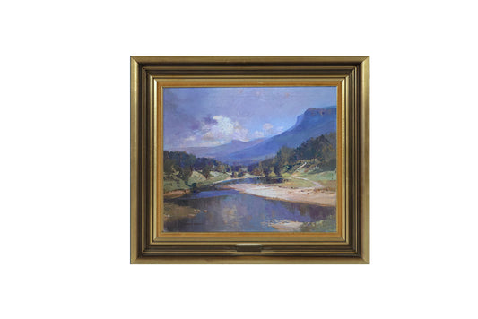 William Rubery Bennett (1893-1987) Large Original Oil on Canvas 37cm x 45cm
