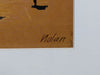 Sidney Nolan (1917-1992) "Ned Kelly" Offset Lithograph Framed Print 51cm x 69cm